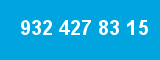 932 427 83 15 932 427 83 15